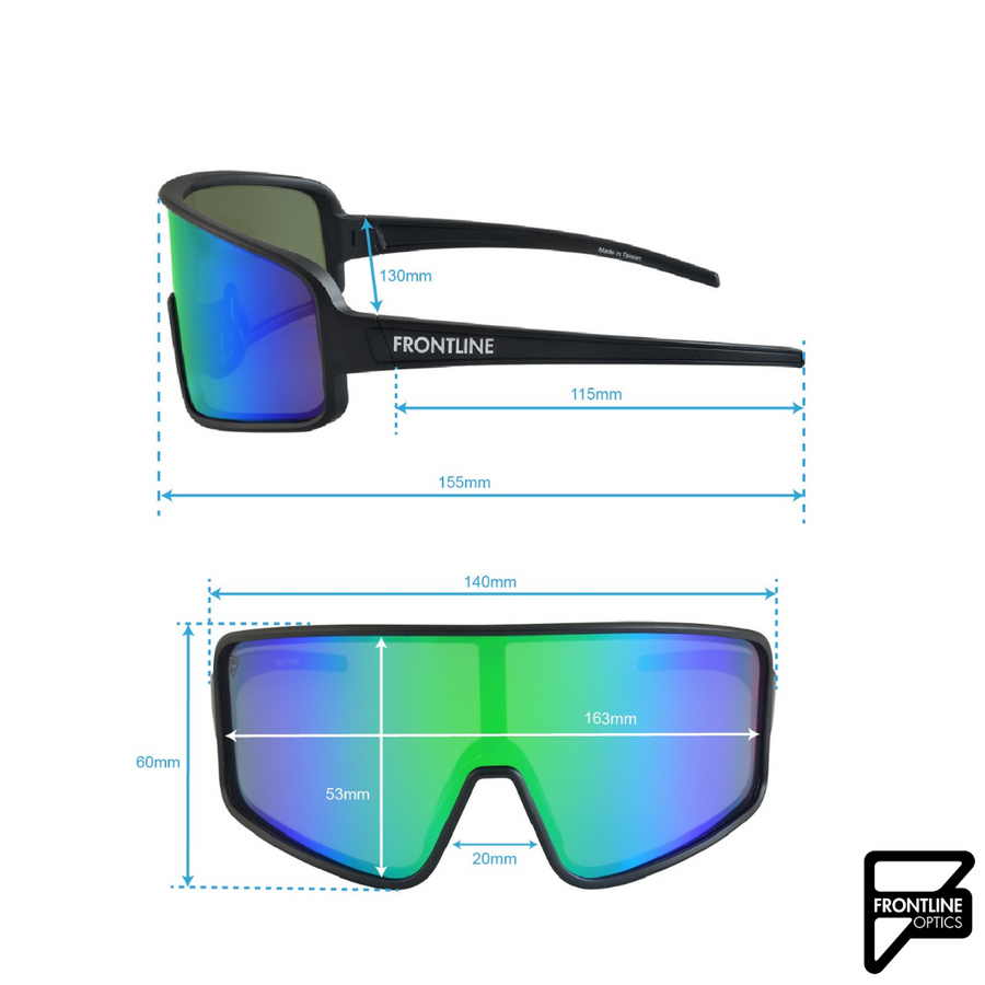 6440 alpha sunglasses measurements