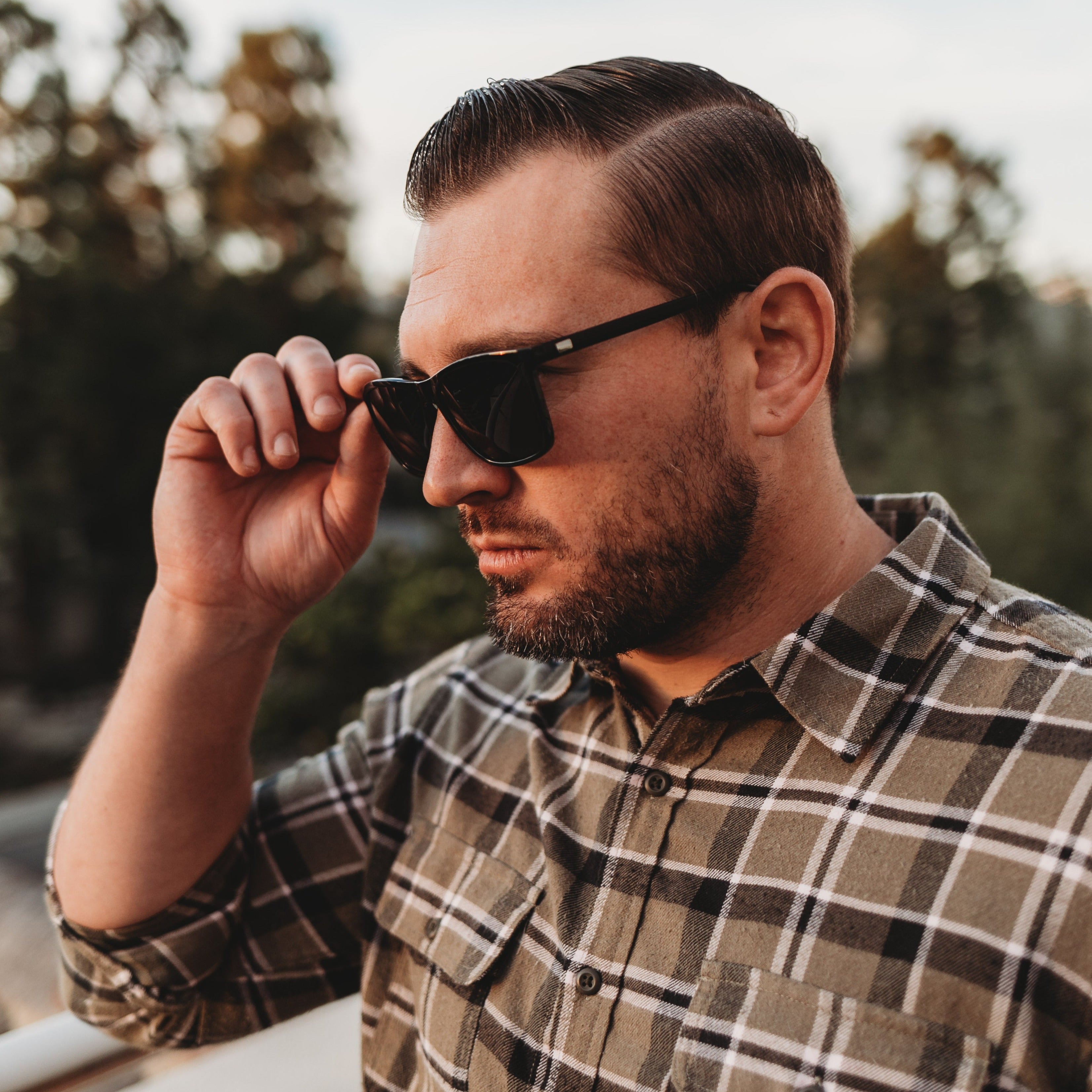 man wearing nado sunglasses